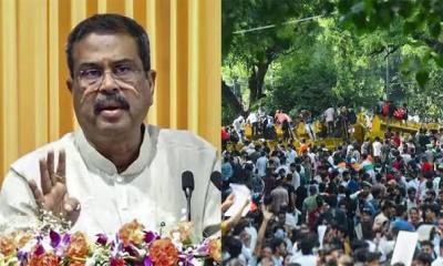 তেলাপোকাদের’ আন্দোলনের মুখে পদত্যাগ করলেন ভারতের শিক্ষামন্ত্রী