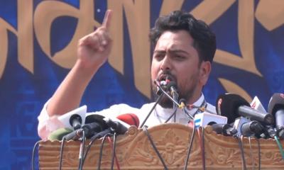 নির্বাচন কমিশন ঘেরাওয়ের হুঁশিয়ারি নাহিদের