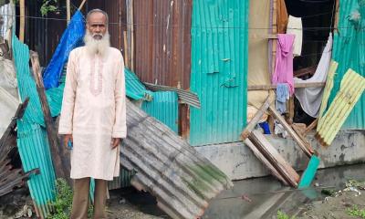 সরাইলে প্রতিপক্ষের হামলায় লণ্ডভণ্ড কৃষকদল নেতার বাড়ি, ২১ দিন যাবত ঘরছাড়া পরিবার