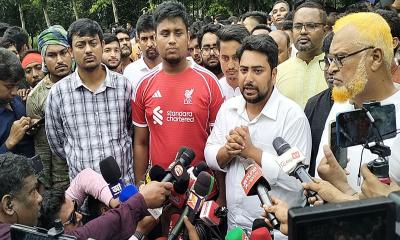 আবরার ফাহাদের দেখানো পথেই রাজনীতি করছে এনসিপি : নাহিদ ইসলাম