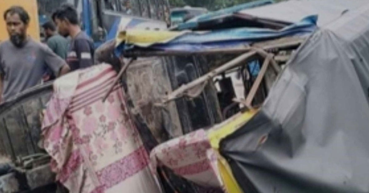 ভাঙ্গায় বাস ও মাহিন্দ্রার সংঘর্ষে নিহত ৪