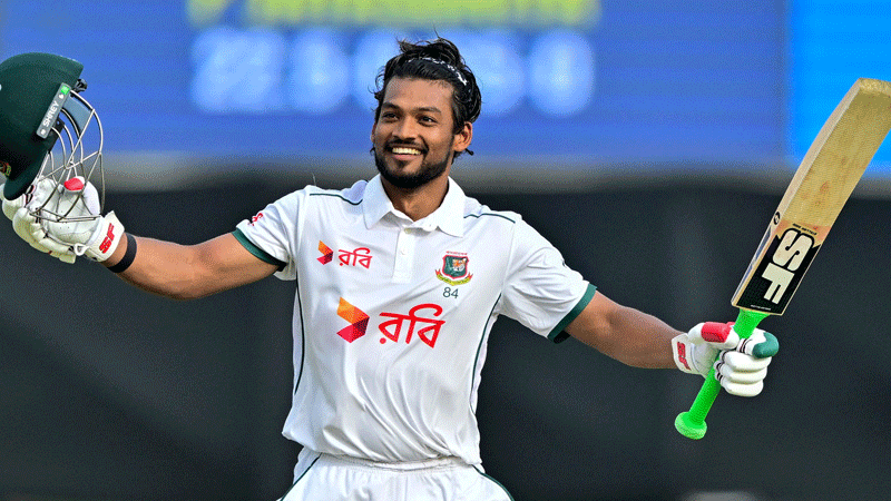 দুই বছরের জন্য বাংলাদেশের টেস্ট অধিনায়ক শান্ত