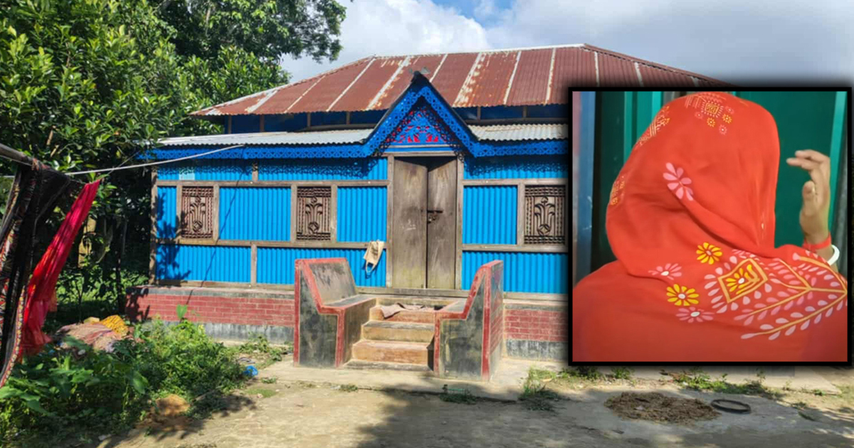 বাড়ি ছাড়লেন মুরাদনগরে নিপীড়নের শিকার সেই নারী